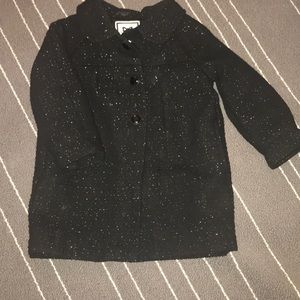 Girls Black Gymboree Coat